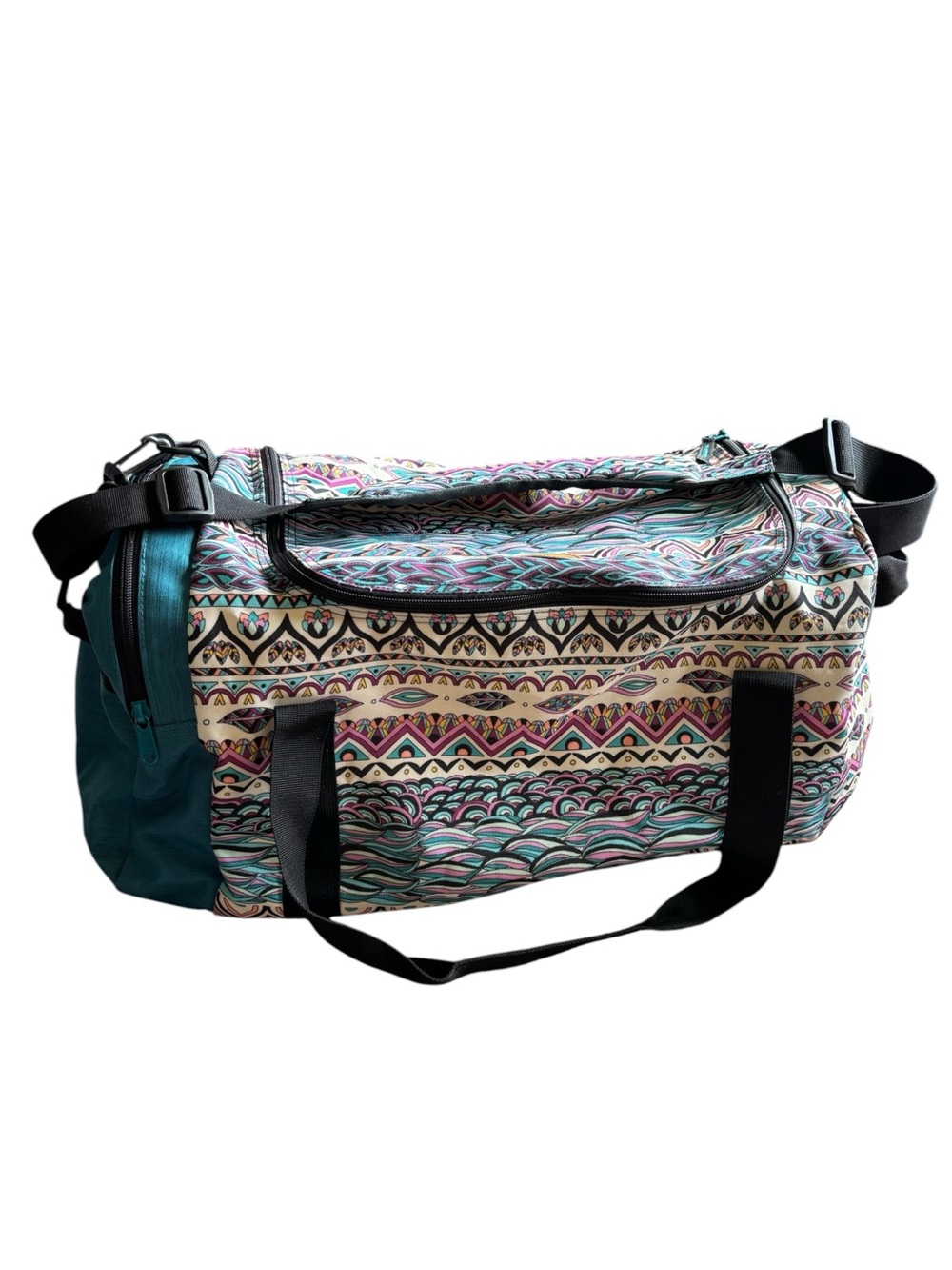Dakine EQ 51L duffel bag weekender travel Aztec Tribal Geometric colorful sports